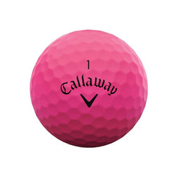 Balle de golf Callaway Supersoft rose - Golf Saint-Simon