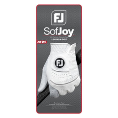 Gant de golf pour homme - Gant SofJoy en cuir blanc de FootJoy - Boutique Golf Saint-Simon