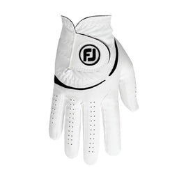 Gant de golf synthétique - Gant FootJoy Weather Sof blanc pour homme - Golf Saint-Simon