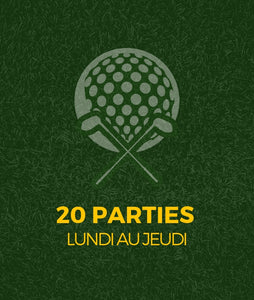 Partie de golf 18 trous en semaine - Club de golf St-Simon près de st-hyacinthe