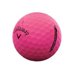 Balle de golf Callaway Supersoft rose - Golf Saint-Simon