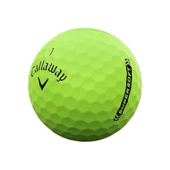 Balle de golf Callaway Supersoft verte - Golf Saint-Simon