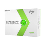 Balle de golf - Callaway Supersoft Verte - 12 unités