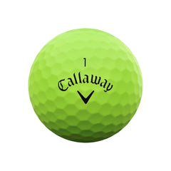 Balle de golf Callaway Supersoft verte - Golf Saint-Simon