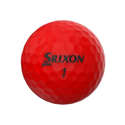 Balle de golf Srixon Soft Feel red brite - Balle de golf rouge - Boutique Golf Saint-Simon