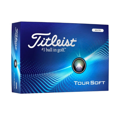 Balle de golf Titleist Tour Soft blanche - Boite de 12 - Golf Saint-Simon