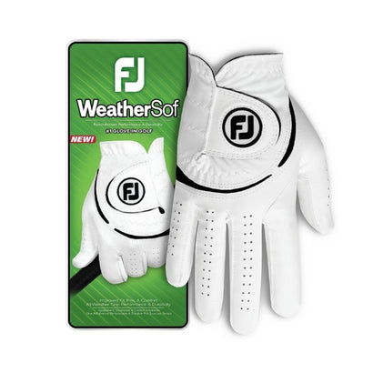 Gant de golf synthétique pour femme - Gant FootJoy Weather Sof blanc