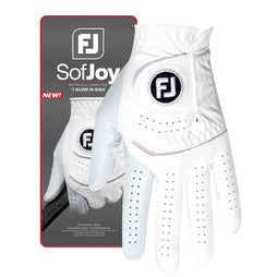 Gant de golf pour homme - Gant SofJoy en cuir blanc de FootJoy - Boutique Golf Saint-Simon