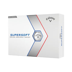 Balle de golf Callaway Supersoft blanche - Boite de 12 - Golf Saint-Simon