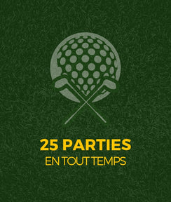 Livret Partie de golf 18 trous - Club de golf St-Simon