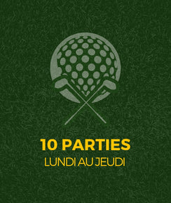 Partie de golf 18 trous - Club de golf St-Simon