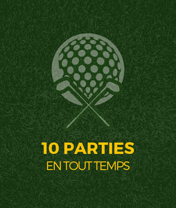 Partie de golf 18 trous - Club de golf St-Simon sur la rive sud