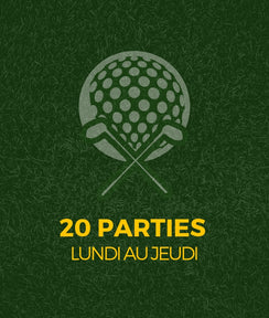 Partie de golf 18 trous en semaine - Club de golf St-Simon près de st-hyacinthe