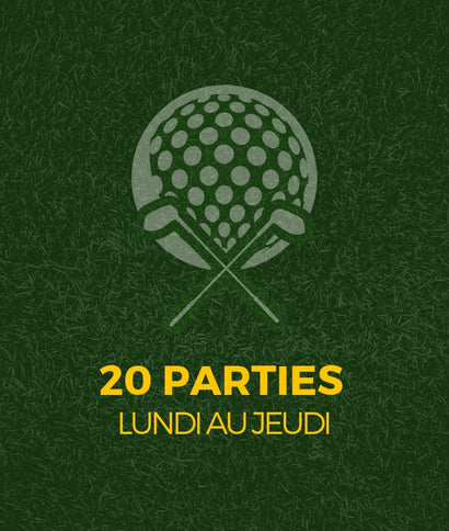 Partie de golf 18 trous en semaine - Club de golf St-Simon près de st-hyacinthe