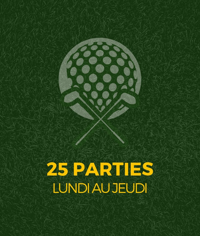 Partie de golf 18 trous - Club de golf St-Simon en montérégie